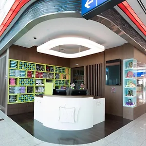  Kapselhotell Sleep 'n Fly Sleep Lounge, A-gates Terminal 3 - Transit Only Förenade Arabemiraten